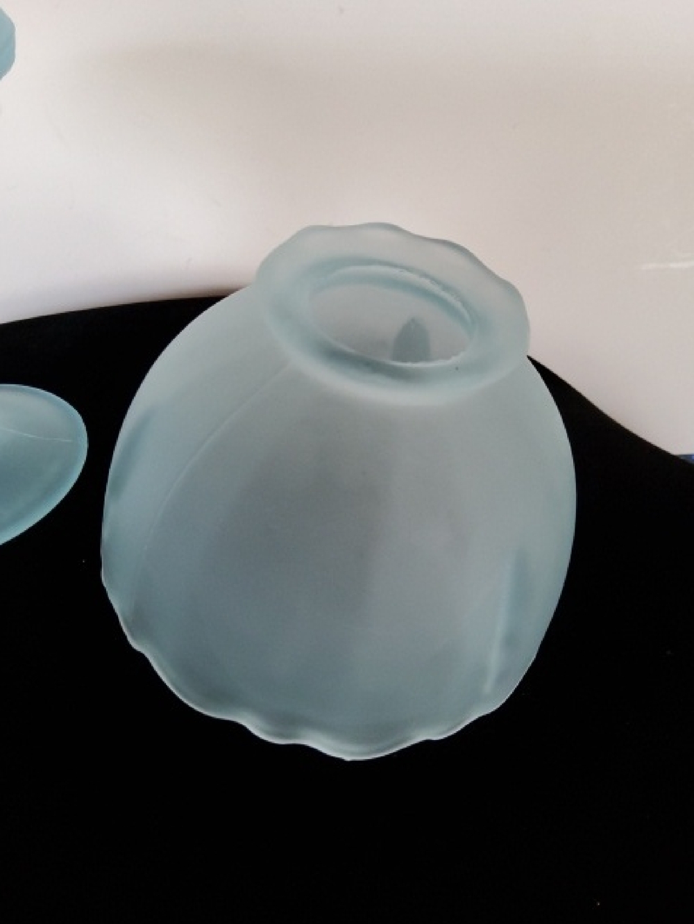 Vintage Made In Taiwan Light Blue Fairy Lamp. - Picture 4 of 8